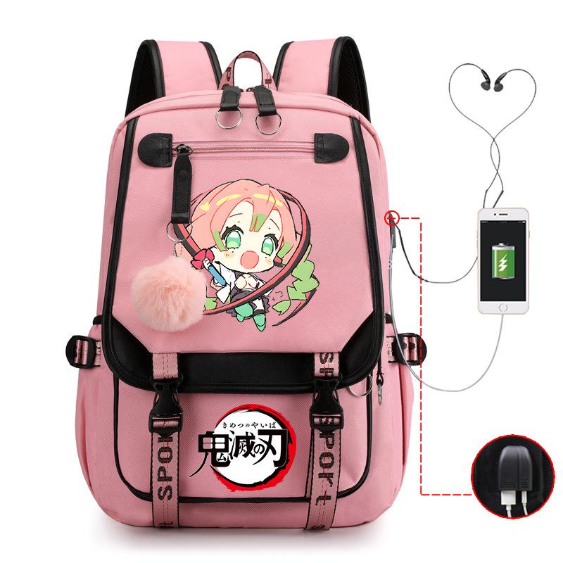 Истребитель демонов стол истребления призраков школьный рюкзак для ученика средней школы ученик начальной школы ученик средней школы