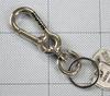 MOONEYES Двойной карабин-брелок Хром KH-MKR133CH-MON