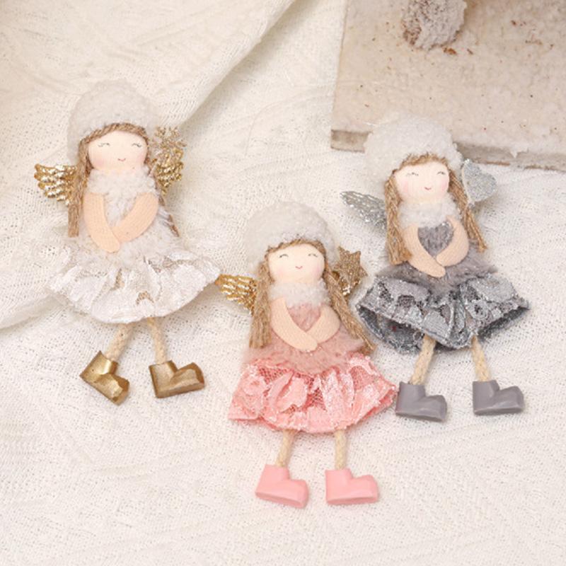 Рождественские украшения Подвесные рождественские девушки Балет Ангел Кукла Украшение Рождественские украшения Украшения для дома Фестиваль Детские подарки