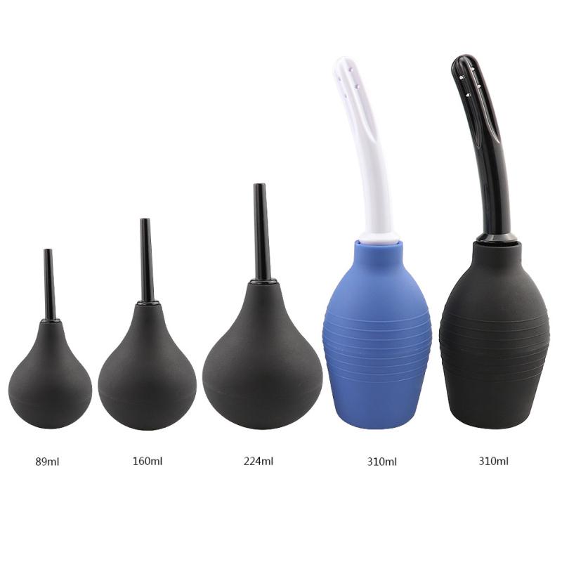 POTAN Контейнер для очистки клизмы Очиститель влагалища и ануса Душевая лампа для очистки клизмы Медицинская резина для здоровья