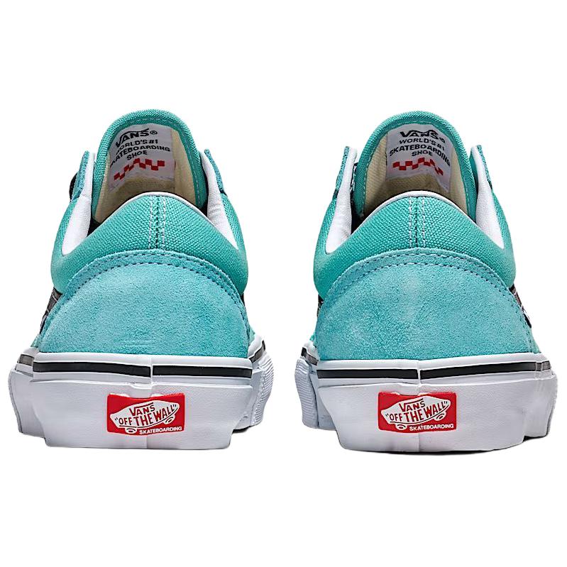 Vans Old Skool Skate Comfortable Versatile Low-Top Skate Shoes Women Sneakers Blue Black VN0A2Z32H44