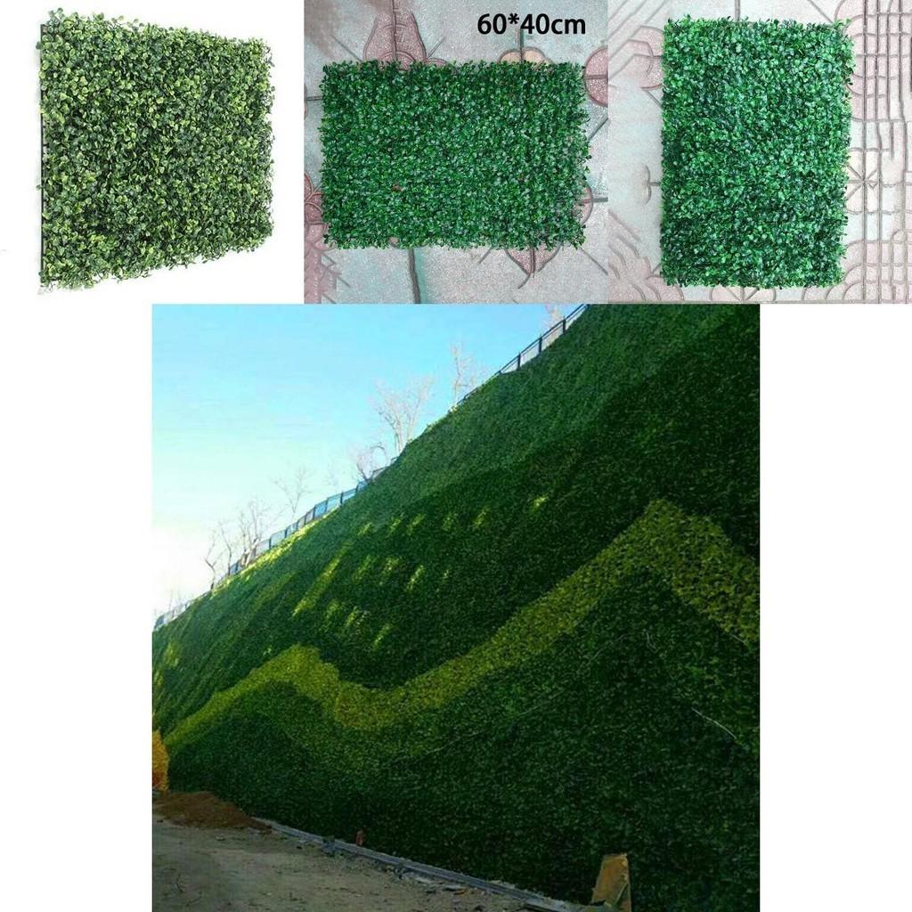 Lush Artificial Garden Hedge Screen With Realistic Ivy Vine For Elegant Decor