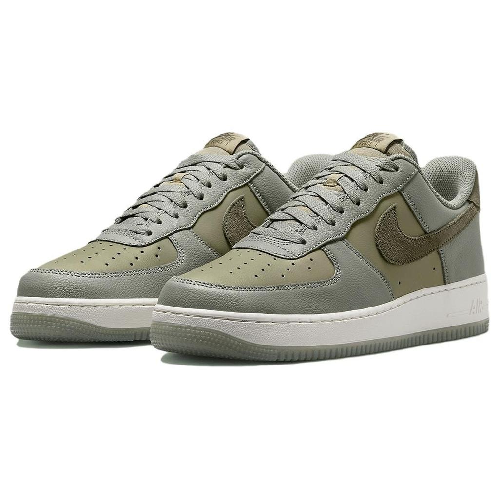 Nike Air Force 1 07 LV8 Dark Stucco Medium Olive Мужские кроссовки Зеленый нейтрально-оливковый Phantom FJ4170-002