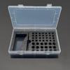 Прочный polypropylene контейнер для хранения аккумуляторов для стандартных маленьких батареек с отдельными отсеками и соединительной конструкцией