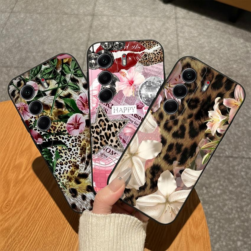 Для Tecno Camon 40 20 19 17 16 15 Pro Premier 18P 16S 17T Чехлы для телефона Матовый силикон Милый бантик Легкие Противоударные чехлы Для Tecno Camon18i Бампер