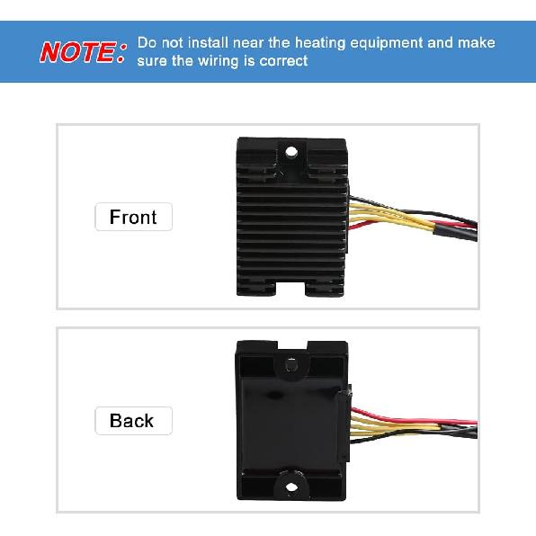 Compatible with 278001554 Voltage Regulator Rectifier Seadoo GTX RFI 800CC 1998 1999 2000 2001 2002, Seadoo GTX DI 951CC 2000 2001 2002 2003, Seadoo