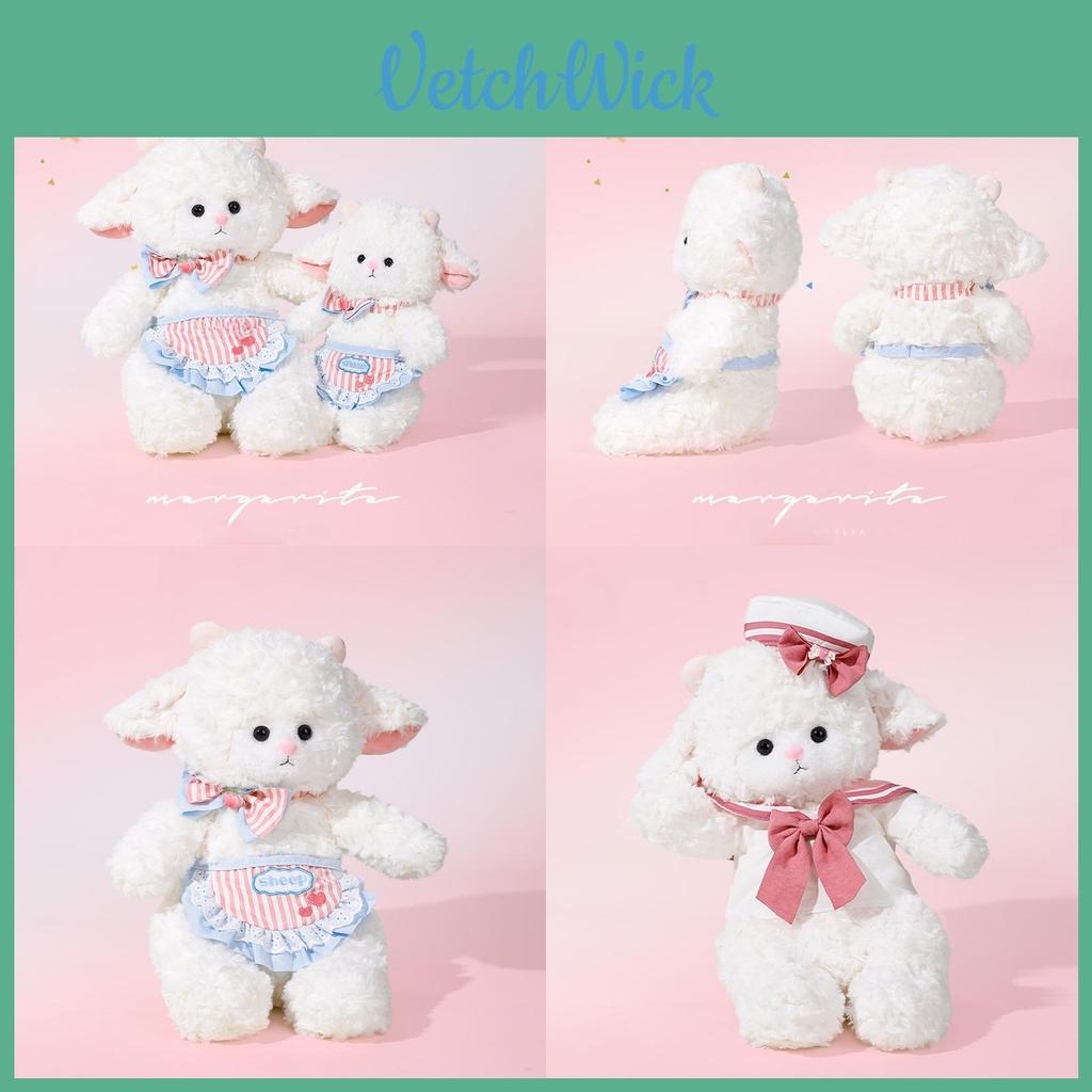 Small Sheep Plushie With Cute Design And Pp Cotton Filling For Kid Playroom