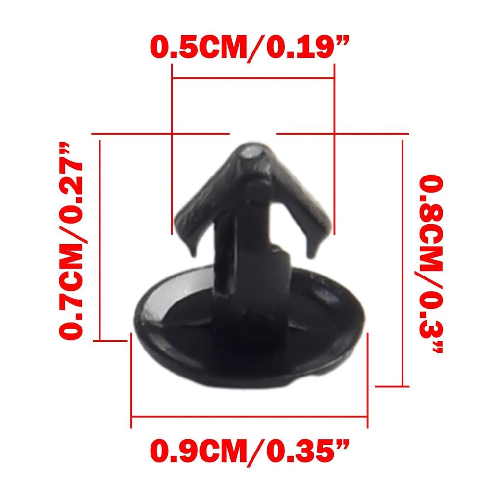 XCELMN 20 шт. Клипса уплотнителя задней двери автомобиля J10 J11 X-Trail T31 T32 Резиновый уплотнитель двери Фиксатор Крепежные заклепки