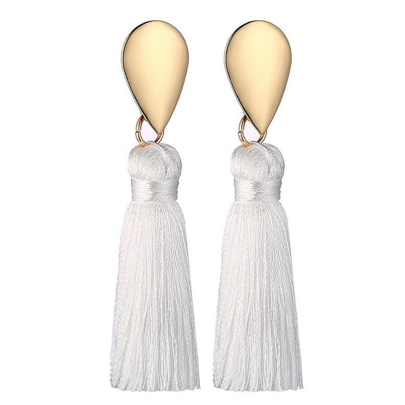 LOVBEAFAS Brand Tassel Earrings For Women Fashion Jewelry Gold Color Bohemian Drop Dangle Earings Wedding Vintage Earrings
