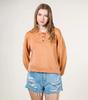 NEWIN Oversized Collared Crop Knit Sweater