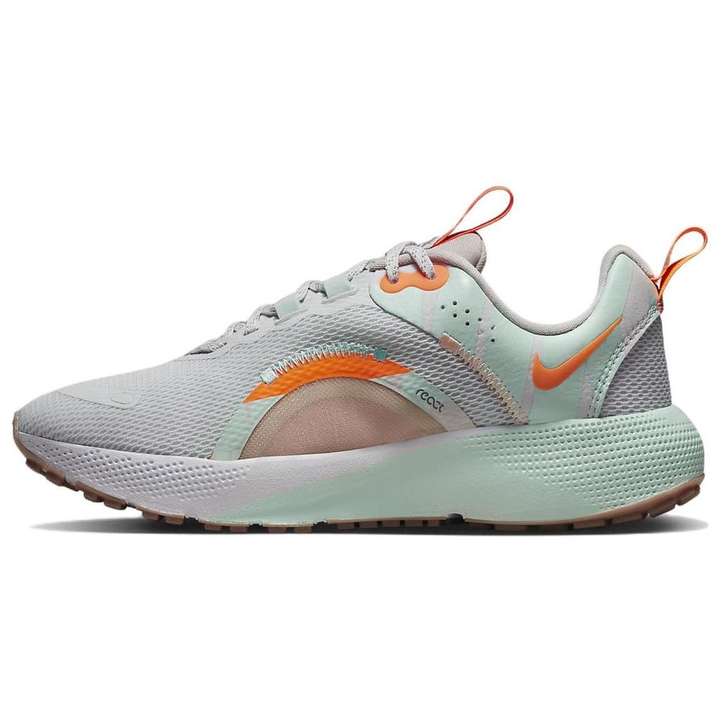 Nike React Escape Run 2 Premium 'Light Grey Orange' Women's DQ4363-001