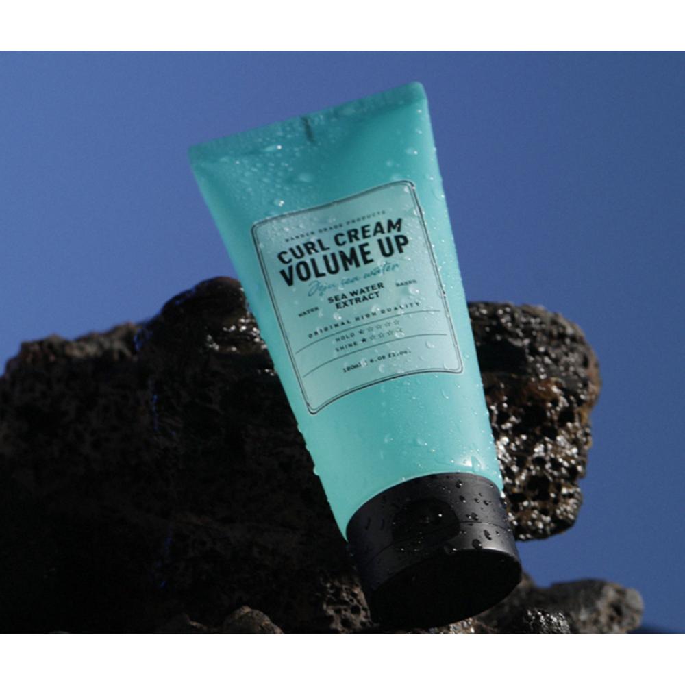 Крем-укладчик для волос Graphen Jeju Seawater Volume Up Curl, 180 мл, 1 шт.