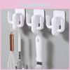 Plastic Cactus White Double Hooks For Door Wall Mounting Modern Tools Decor