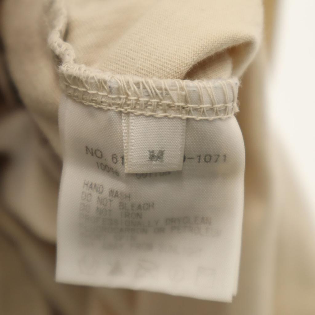 Ron Herman сделано в Японии Футболка с коротким рукавом и V-образным вырезом M бежевая Мужская Б/у