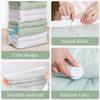 Vacuum Storage Bags Jumbo Cube Extra Large Vacuum Sealed Bgas for Comforters Blankets Pillow Quilts Space Bags Clost Organizer