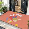 Character A-Aoyama K-Kazuyo Floor Mat Soft Flannel Entrance Door Mat Non Slip Absorbent Bathroom Bedroom Floor Rug