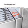Yingbai 304 Stainless Steel Double-Layer Dish Drying Rack