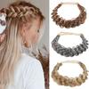 Stretchable Braided Hair Headband Adjustable Handmade Hair Band  Women