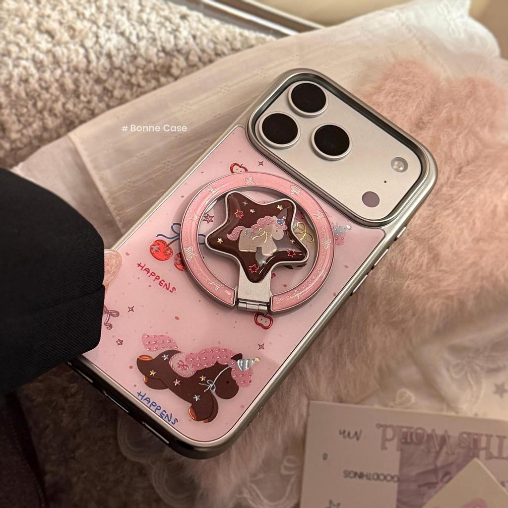 Художественный чехол для телефона с цветами и животными для iPhone 16, iPhone 17 и iPhone 17 Pro Max