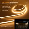 3mm 5mm 8mm Wide COB LED Strip 5V 12V 24V 320 LEDs High Density Flexible Self Adhesive Linear Lighting Tape