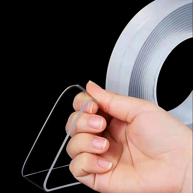 Двусторонний бесследный акриловый клейкий крючок Nano - устойчив к высоким температурам и водонепроницаем