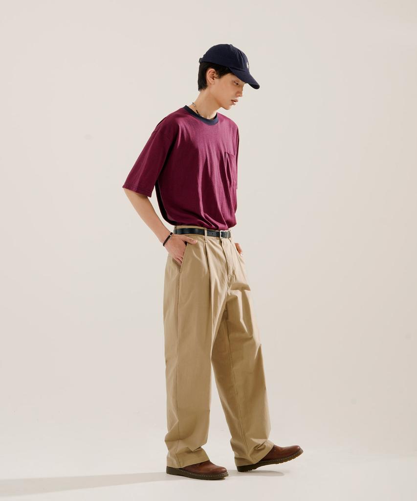 PERSTEP Cotton Breeze Trousers Beige Julp4700