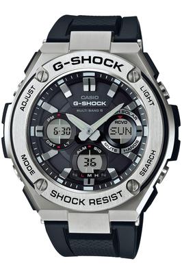 Casio G-Shock G-STEEL Радиоуправляемые солнечные часы GST-W110-1AJF Черные [Официальный японский продукт]