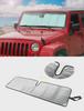 Custom Sunshade Heat Insulator & Light Blocker for 2007-2017 JK Wrangler