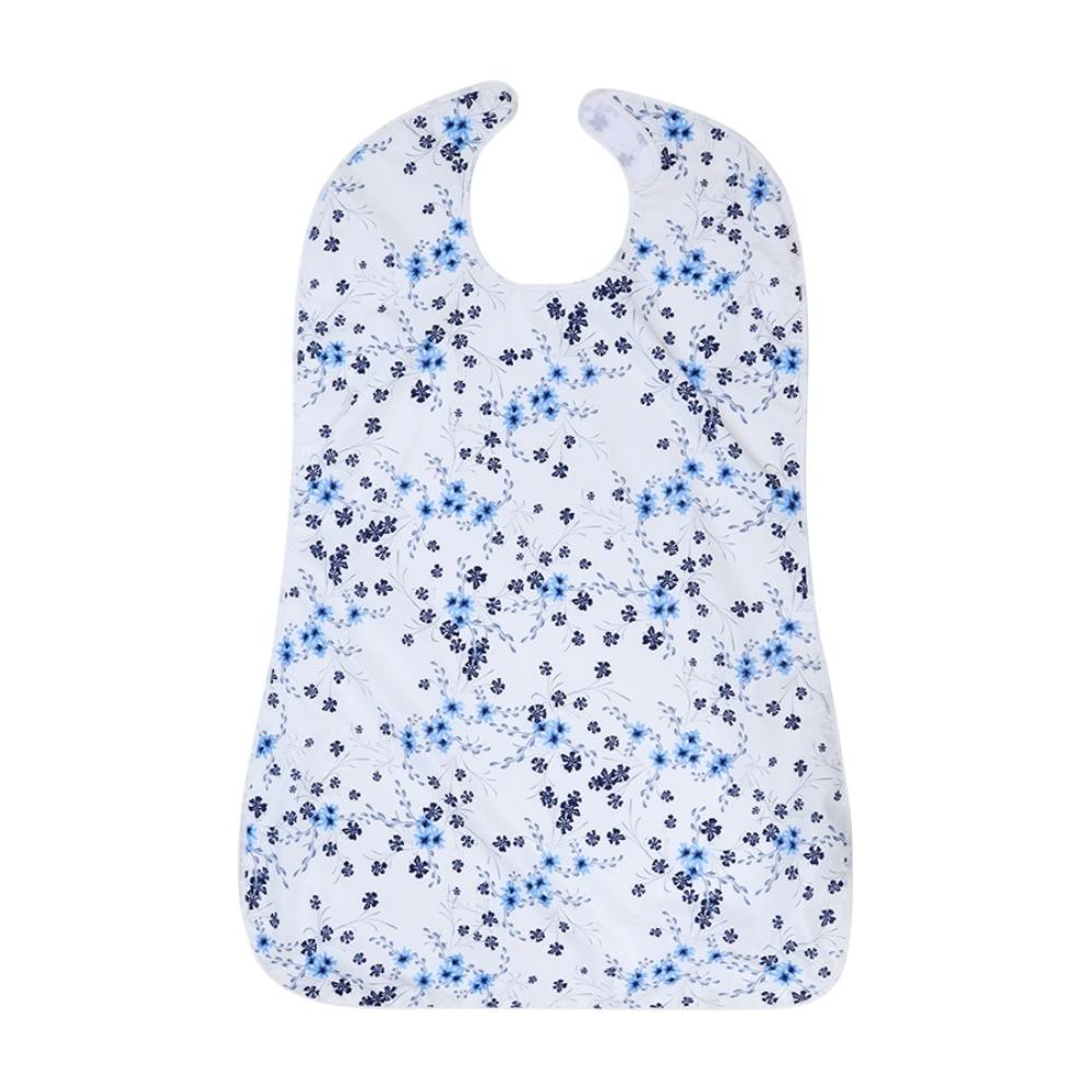 Washable Elderly Eating Bib Waterproof Adult Bib Clothing Protectors for Elderly Nursing Home Use