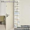 Bathroom Behind The Door Slim Storage Cabinet Bathroom Behind The Door Shelf Home Kitchen Mezzanine Multi-Layer Narrow Sideboard Booster