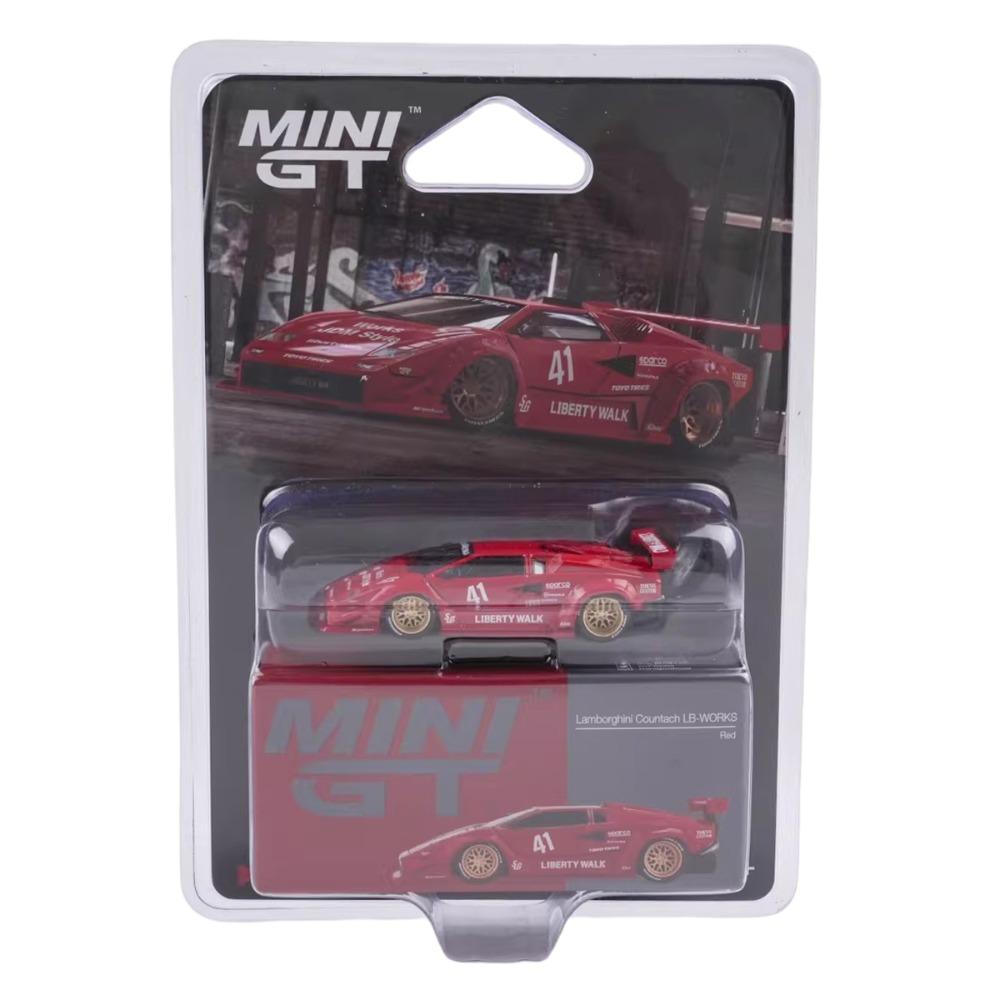 MINIGT В наличии 1:64 Подвесная карточка Porsche McLaren Lamborghini BMW Коллекционные игрушечные модели автомобилей