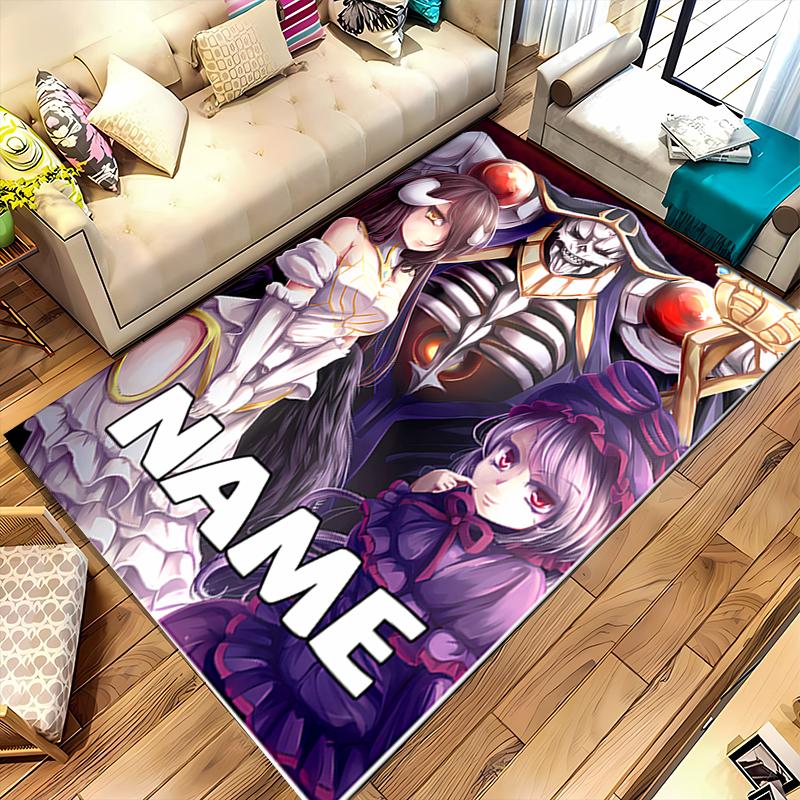 Custom personalization Overlord Area Rug - Perfect For Kitchen, Bathroom,Laundry Room Decor Large Size Available,Gift All Seasons