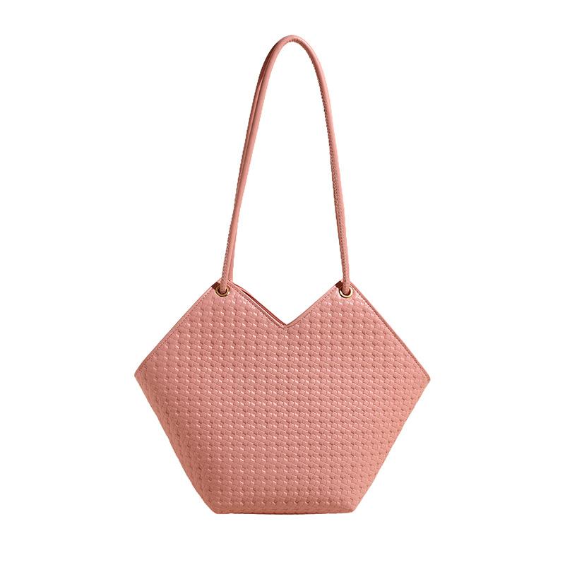 Премиальная сумка-тоут под мышкой женская корейская версия трендовая модная сумка на плечо 2025 лето новая плетеная женская сумка под мышкой