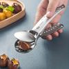 1 шт. Сверхпрочная открывалка для каштанов из нержавеющей стали 304 с острым перекрестным режущим краем, эффективный инструмент для колки скорлупы для дома, кухни, ресторанов, кейтеринга