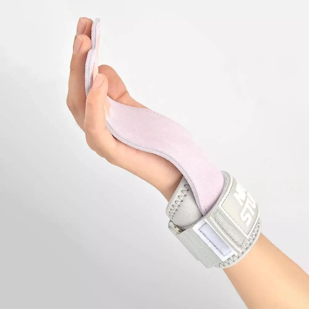 Перчатки для гантелей в форме собачьей лапы, противоскользящие, из коровьей кожи, защита ладоней, прочные перчатки для гребли