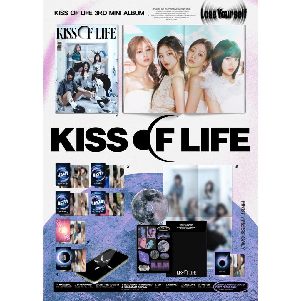 [Pre-Order] KISS OF LIFE (Magazine Ver.)[Lose Yourself] 3rd Mini Album (POB)