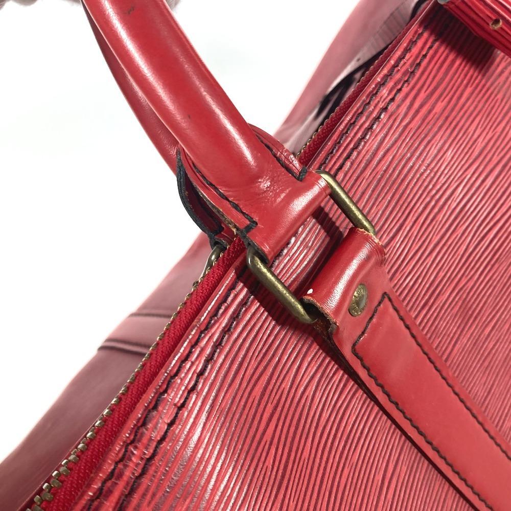 Louis Vuitton M42967 Epi Keepall50 Travel Bag Hand Bags Duffle Bag Castilian Red