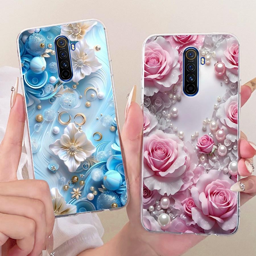 Чехол для Realme X2 Pro Мягкий силиконовый ТПУ Защитный Чехол для телефона с рисунком бабочки Для RealmeX2 X 2T X 2Pro Oppo K5 Чехол