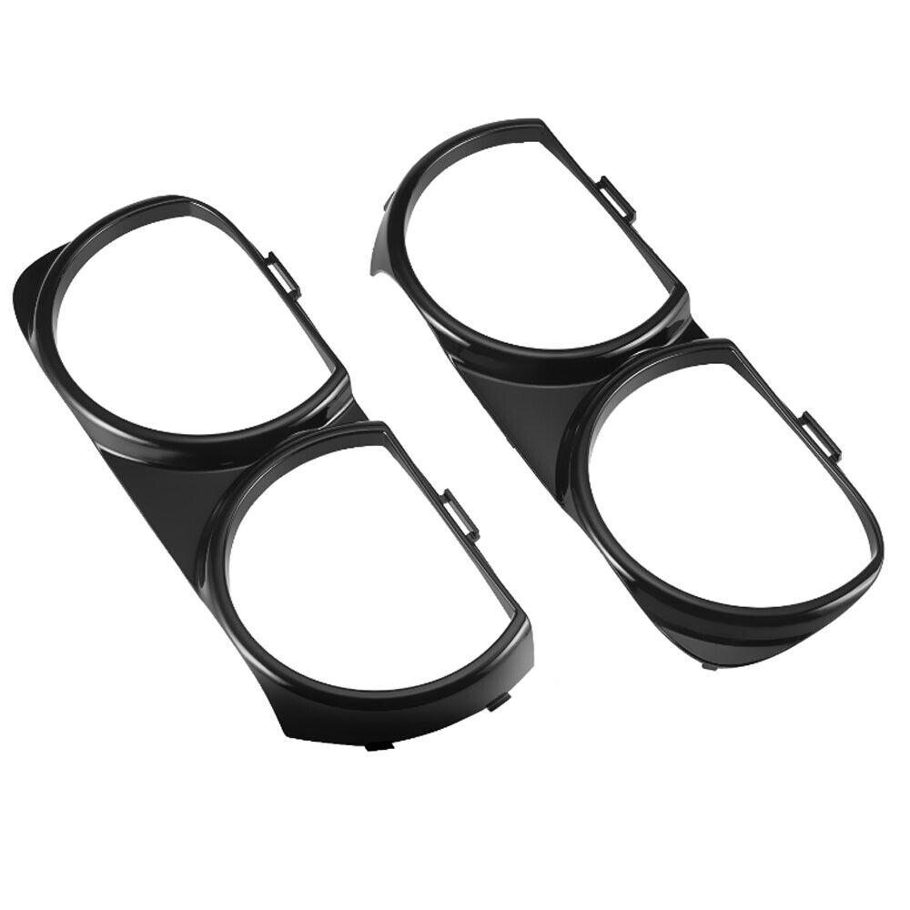 1 пара передних накладок на фары LH & RH для Dodge Challenger 2015 - 2021