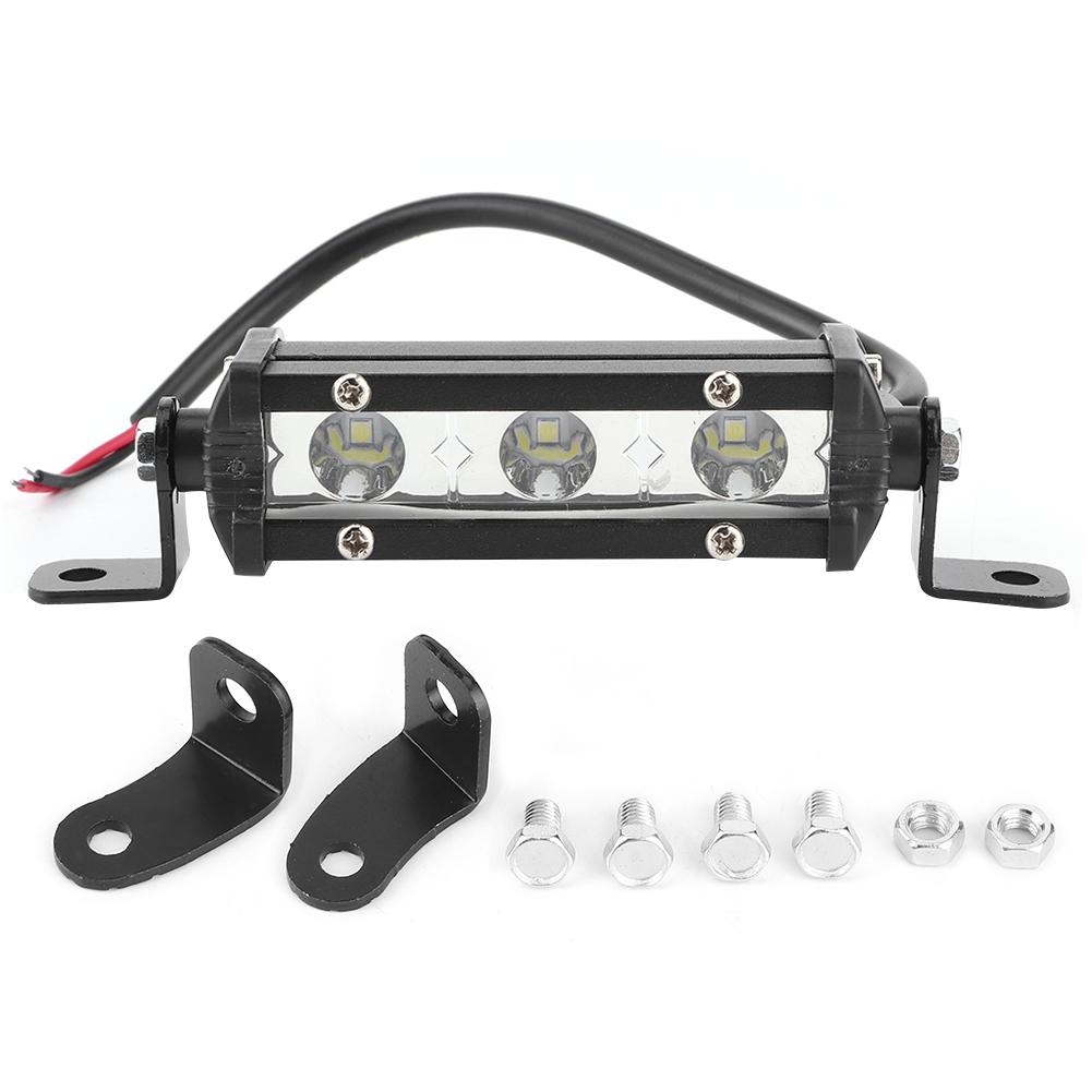 4 дюйма 9 Вт 3 светодиода 6000K Рабочая световая балка Точечная лампа для внедорожников Лодок Внедорожников Грузовиков Квадроциклов