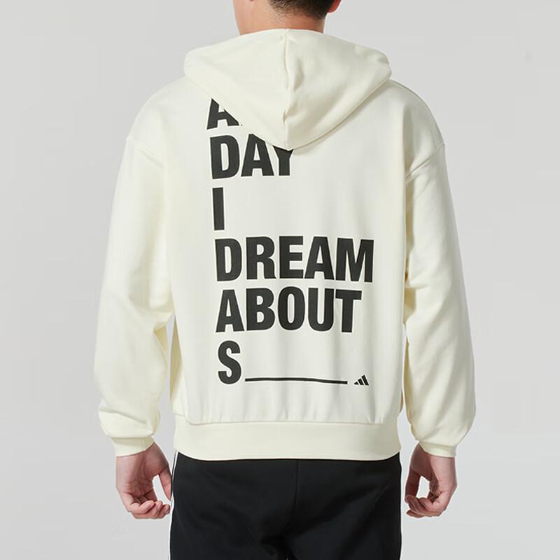 Adidas Повседневная спортивная толстовка с капюшоном Мужские толстовки бежевого цвета JN7715
