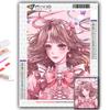 DIY 5D Diamond Painting Cartoon Cute Noble Girl  Cross Stitch Kit Full Drill Embroidery Mosaic Art Picture of Rhinestones Gift