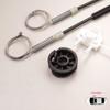 BWR798 Power Window Regulator Repair Set Front Right for Fiat Albea Siena Palio MK1 171 172 178 1996-2016 4/5 Door 46786202