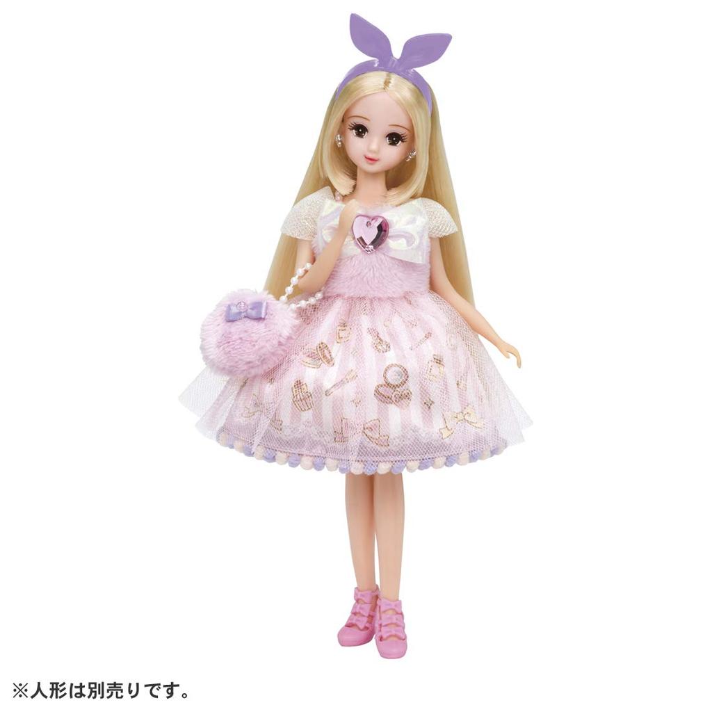 TAKARA TOMY Платье Юмейро Набор платьев Make Doll Play Toy Возраст от 3 лет и старше Соответствует стандартам безопасности игрушек Сертификация ST Mark Licca TAKARA TOMY "Licca-chan