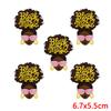 10pcs /Lots Fashion Black Girl Magic Mbroidered Patches Cartoon Letter Slogan Patch Iron On Patches For Clothing Jackets Diy 