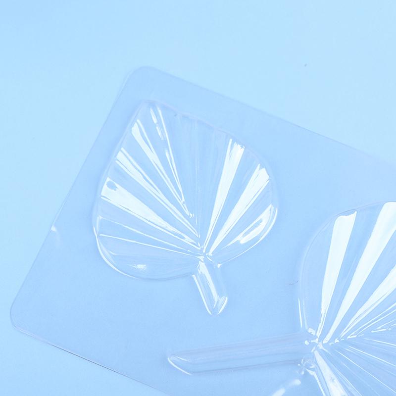 3D Palm Spear Leaf Chocolate Mold Pet Fudge Royal Cream Mold Cake Tool