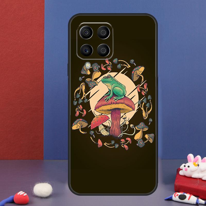 Коттеджкор Лягушка Эстетика Чехол Для Samsung Galaxy M16 M06 M36 M56 M15 M11 M31 M21 M53 M13 M32 M52 M35 M55 M14 M34 M54