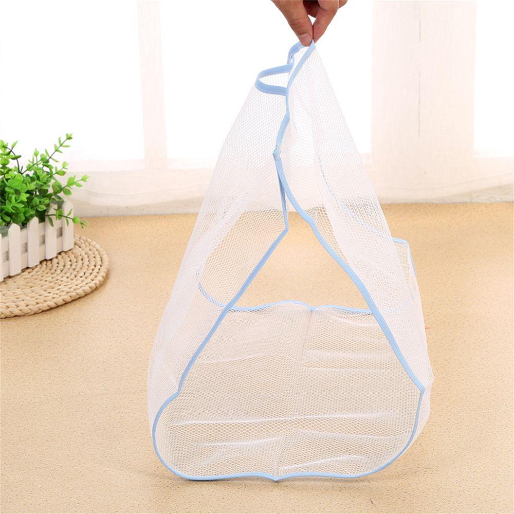 Breathable Home Organizer Doll Storage Bag Clothes Net Pillow Net Storage Hanging Drying Rack Mesh