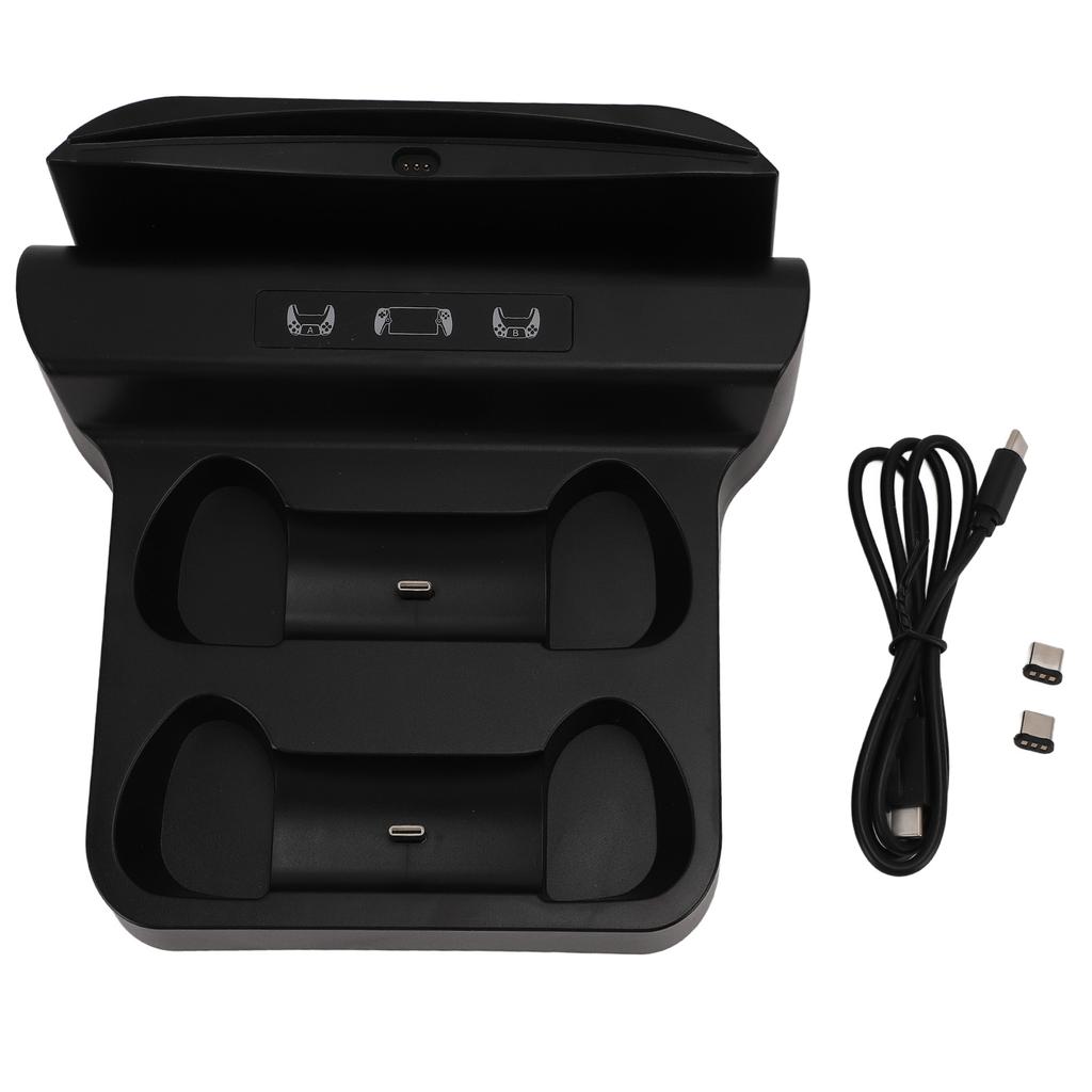 Зарядная станция для Portal Remote Player 3 в 1, зарядная док-станция для двух контроллеров с разъемом Type C