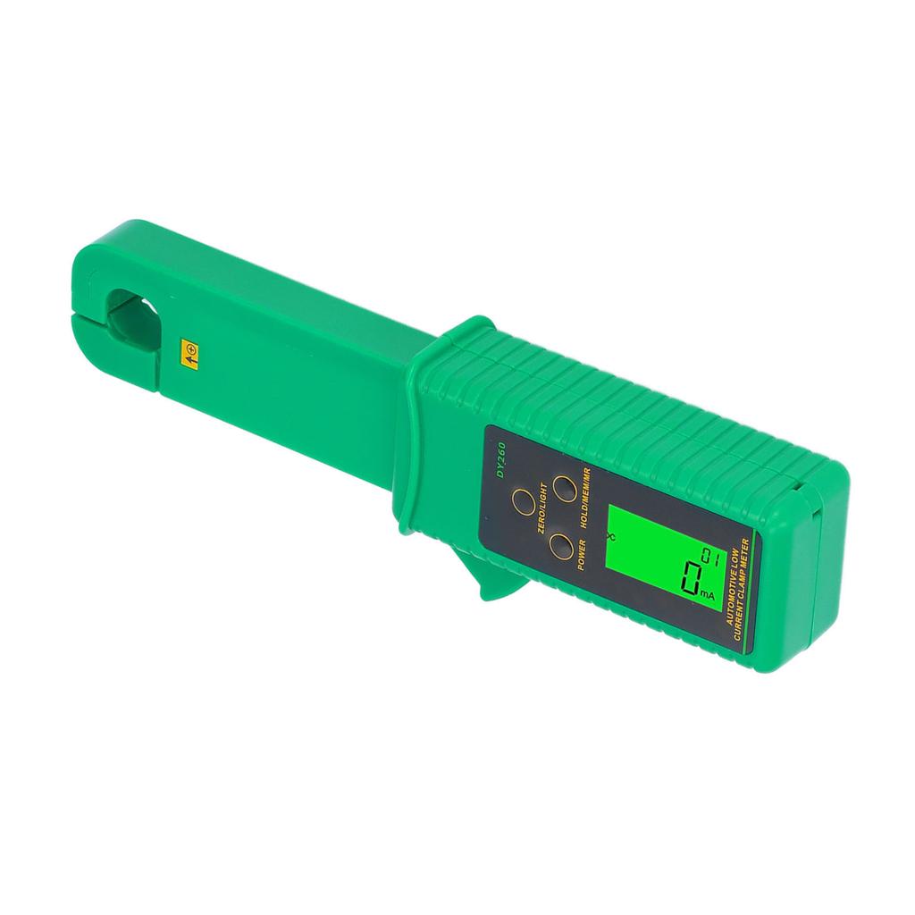 Автомобильный измеритель тока утечки переменного и постоянного тока 0 мА‑60 А Портативный слаботочный тестер с защитой от помех, бесконтактный для автомобильной промышленности